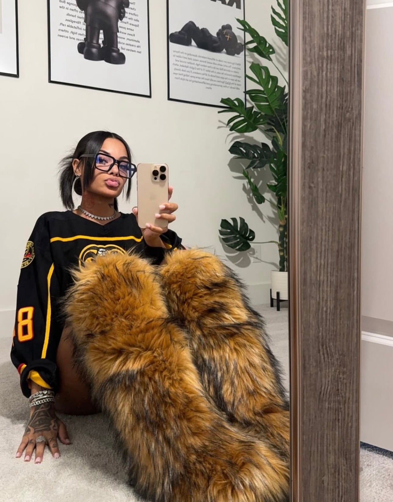 Thigh High “Manchester Fur Boots” DALOVELY STYLE