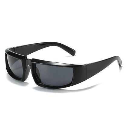 Sunglasses Men's Steam Punk Sunglasses Women's Anti Ultraviolet Personalized Riding Glasses