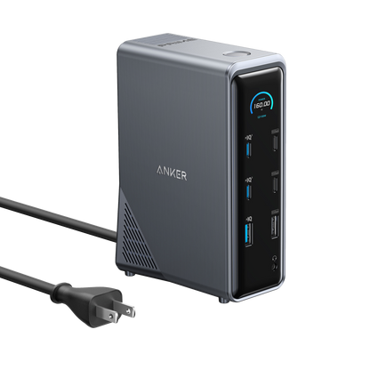 Anker Prime Charging Docking Station (14-in-1, Dual Display, 160W) Anker