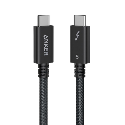 Anker Prime Thunderbolt 5 Cable (3.3 ft/1.7 ft, 80 Gbps, 240W) Anker