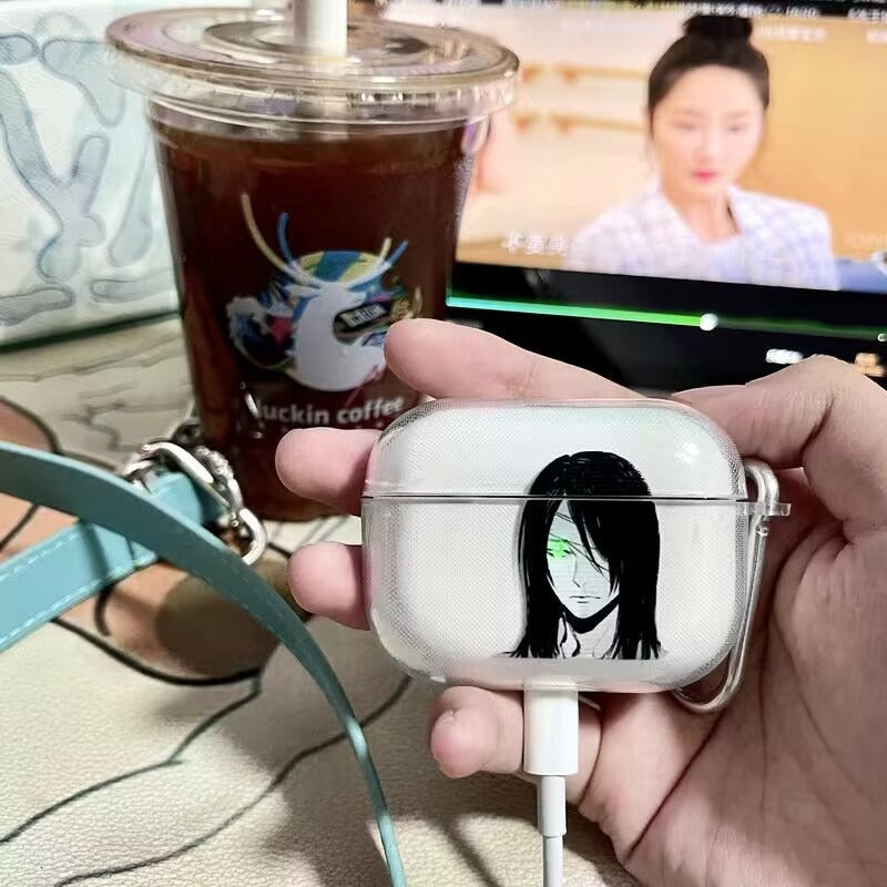 Attack on Titan adult Eren suitable for airpodspro2 protective cover Apple 3 Bluetooth headset set animation