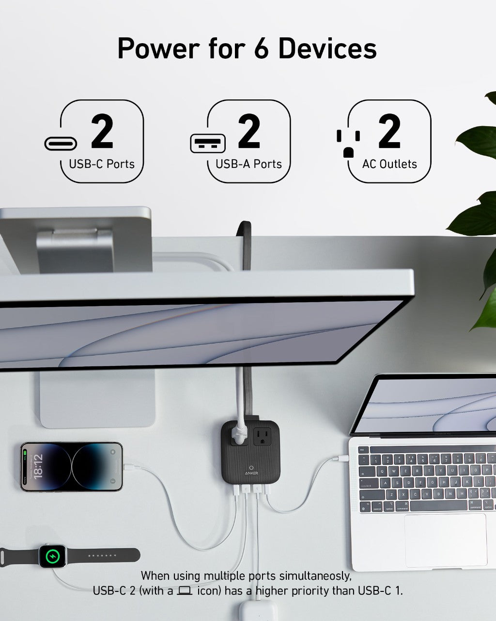Anker Nano Charging Station (6-in-1, 67W) Anker