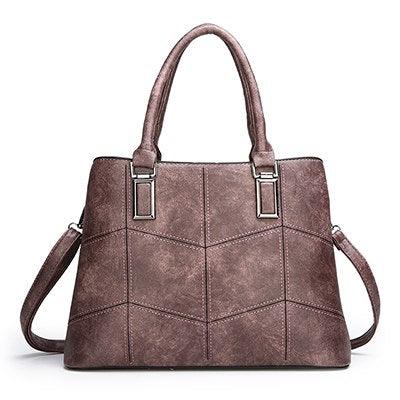 Luxury 3 Piece Leather Tote Set | Genuine Leather Cowgirl Shoulder Bag & Clutch Country in My Heart