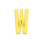Scarf Slide Letters – 30mm – 14K Gold Non Tarnish Deep South Originals