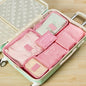 Travel storage bag 6-piece set waterproof clothing sorting bag bags Travel storage bag 6-piece set