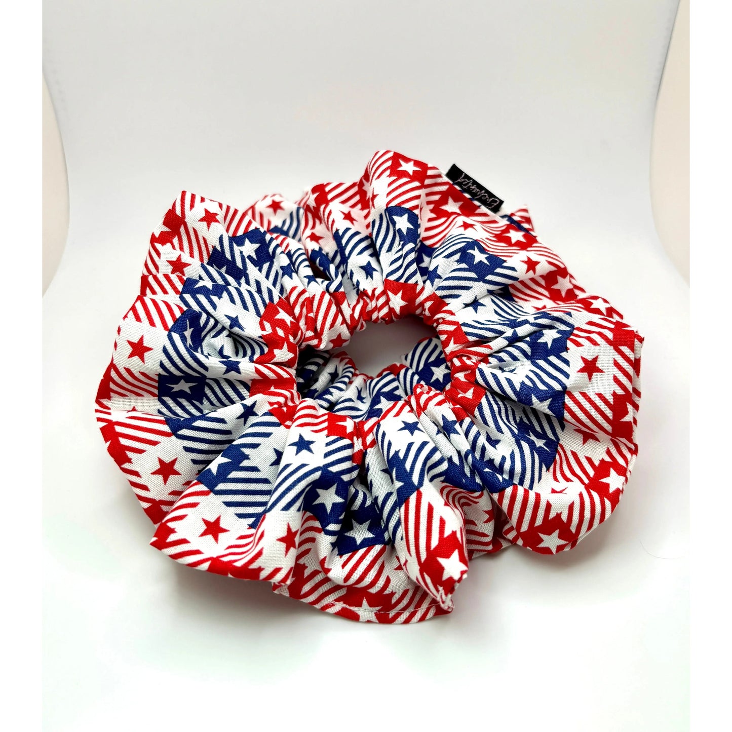 Gingham Stars Scrunchie Enchanted Scrunch