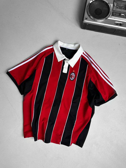 AC Milan Home Jersey - Vintage Football Shirt - Retro Soccer Kit Withinblack