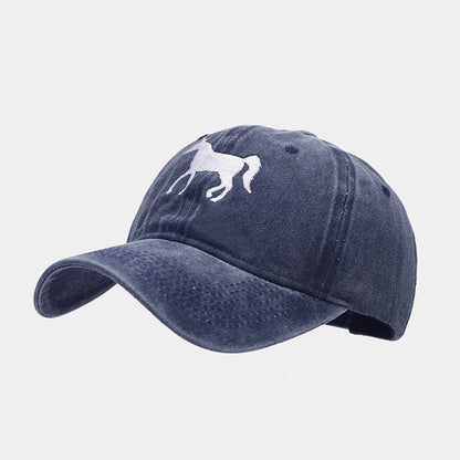 Horsing Around Distressed Cowgirl Baseball Cap Country in My Heart