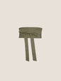 Linen Wide Tie-Front Waist Belt ZAFIRA LINTICO