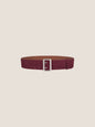 Cowhide Wide Retro Matte Belt