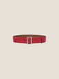 Cowhide Wide Retro Matte Belt