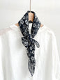 Ramie Vintage Print Handkerchief