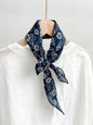 Ramie Vintage Print Handkerchief