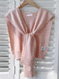 Wool Textured Knit Shawl Scarf LINTICO