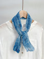 100% Linen Hand-Tie-Dyed Scarf LINTICO