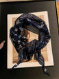 Bohemian Floral Multi-Functional Silk Scarf