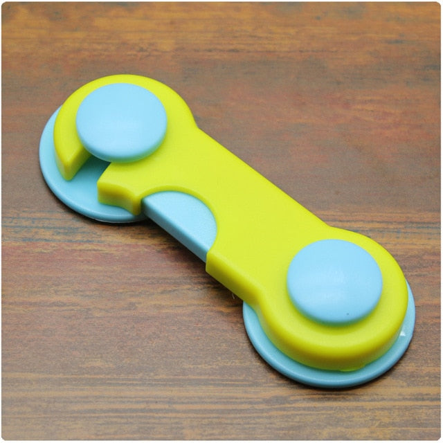 5pc/lot Plastic Cabinet Lock Child Safety Baby Protection From Children Safe Locks for Refrigerators Baby Security Drawer Latches