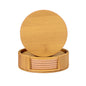 Creative PU leather coaster Exquisite insulated tea water cushion Square leather coaster