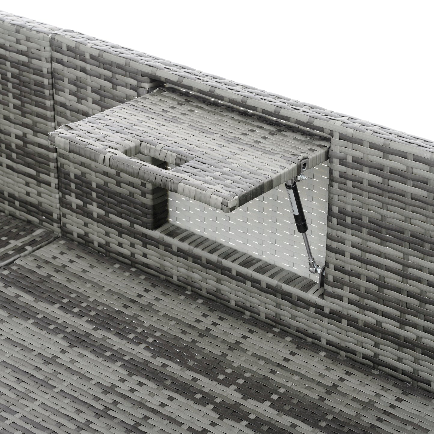 Patio Furniture, Outdoor Furniture, Seasonal PE Wicker Furniture,5 Set Wicker Furniture With Plywood Coffee Table V.I.P Digital Presence