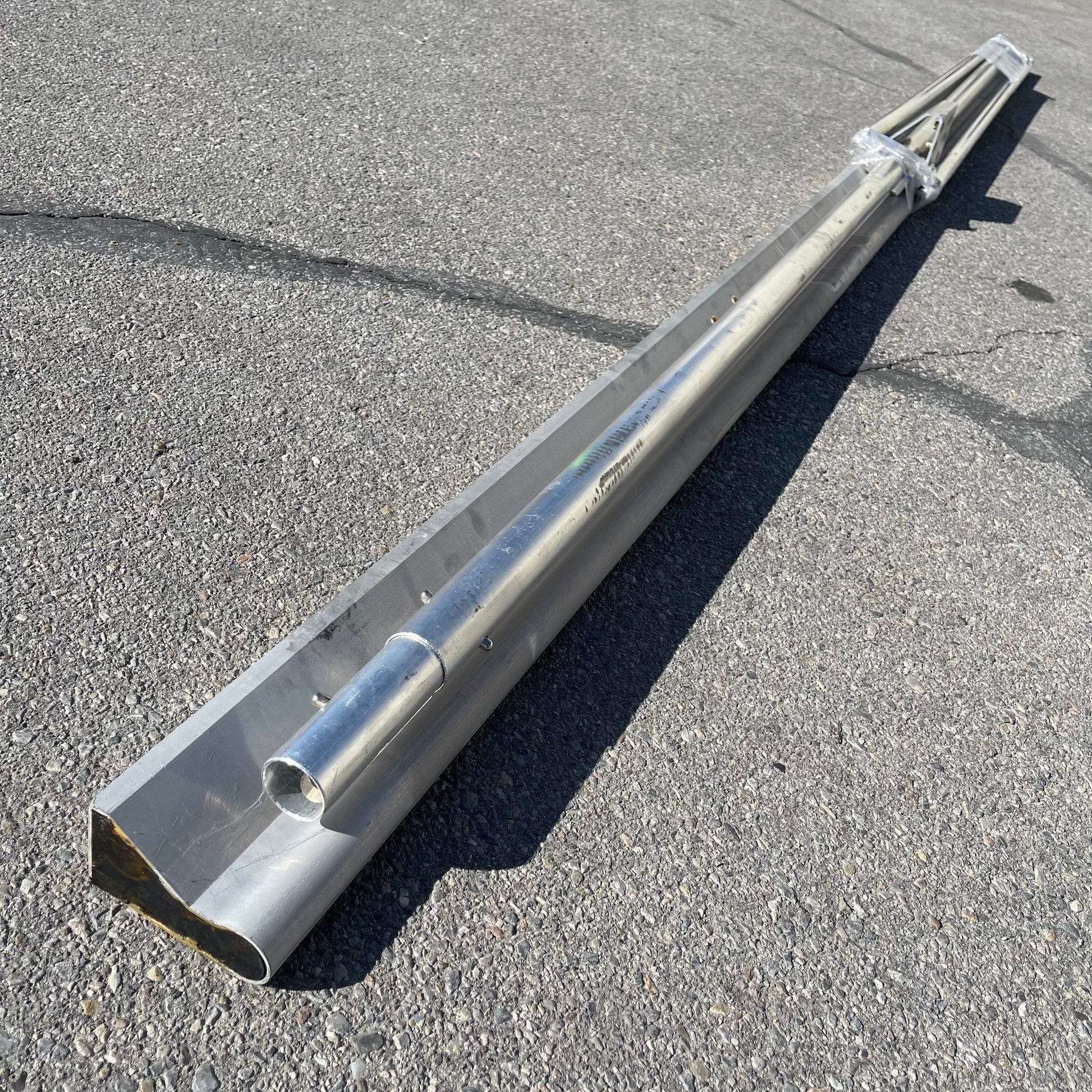 KRAFT TOOL CO. Extru-Lite Magnesium Paver 123.5” handle 144” x 4.5” screed CC291 PayWut