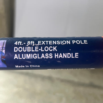 VENICE TOOLS Alumiglass Extension Pole Sz 4 ft- 8 ft, Orange 50020 PayWut