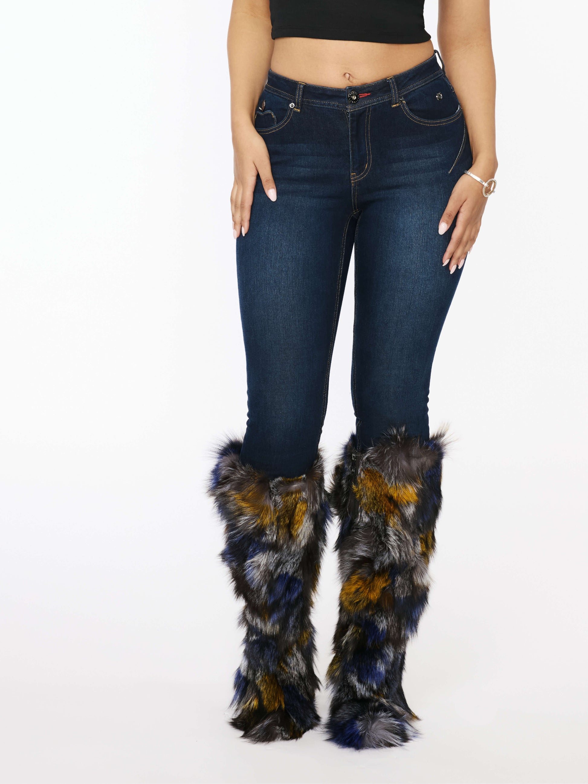 Forbidden Ankle Biter Skinny Jean Apple Bottom Jeans