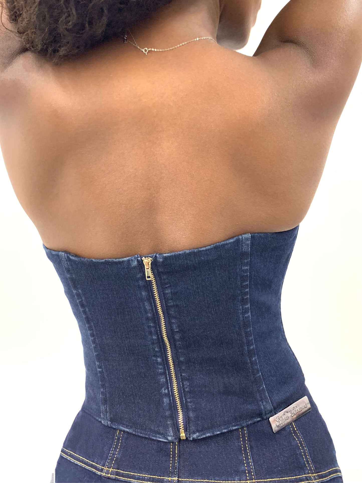 Chain Link Bustier Apple Bottom Jeans