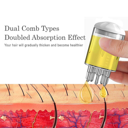 Portable Hair Oil Scalp Applicator Comb Brush Hair Root Treatment for Men and Women DailySale