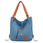 Canvas Women's Bag, Shoulder Tote, Casual Handbag