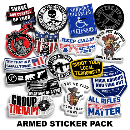 Armed Sticker Pack Armed American Supply
