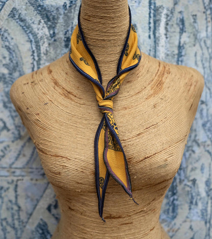 Autumn Paisley Neck Scarf Late Sunday Afternoon