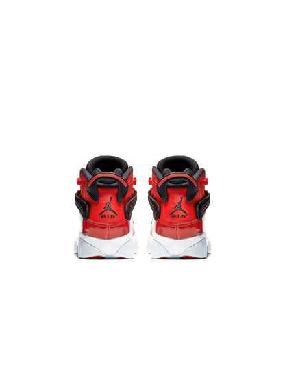 Air Jordan Big Kids 6 Rings - Gym Red Denim Exchange