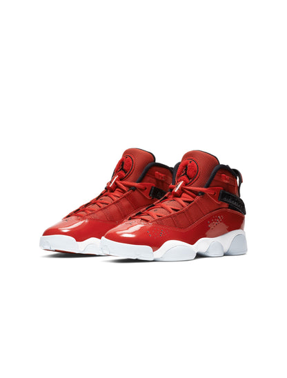 Air Jordan Big Kids 6 Rings - Gym Red Denim Exchange