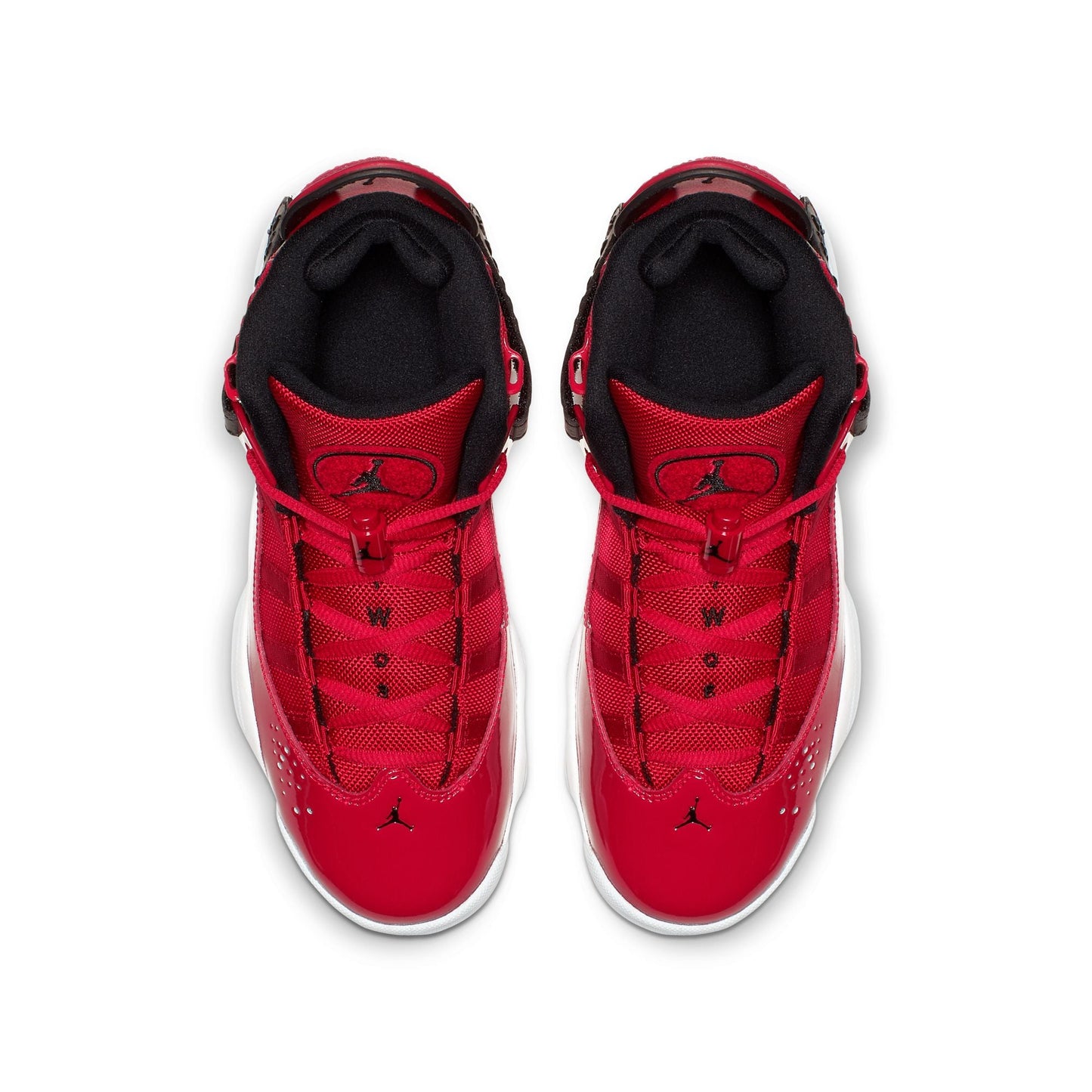 Air Jordan Big Kids 6 Rings - Gym Red Denim Exchange