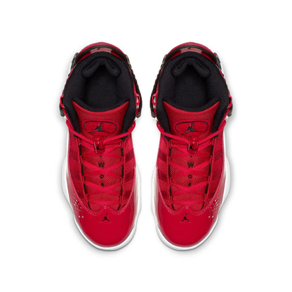 Air Jordan Big Kids 6 Rings - Gym Red Denim Exchange