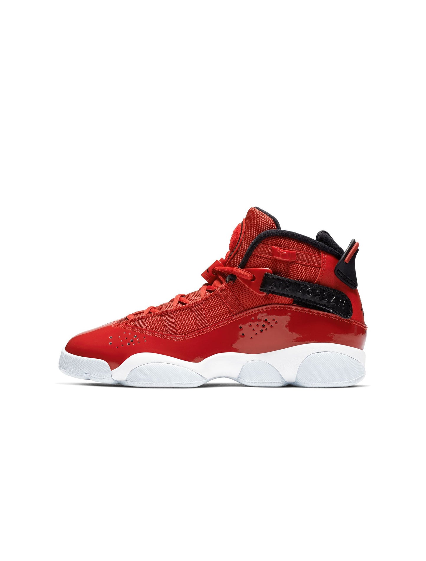 Air Jordan Big Kids 6 Rings - Gym Red Denim Exchange