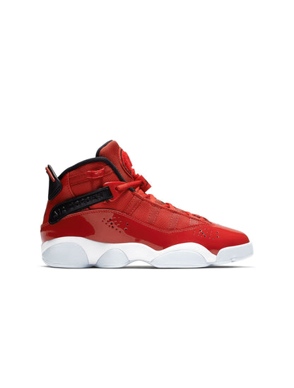 Air Jordan Big Kids 6 Rings - Gym Red Denim Exchange
