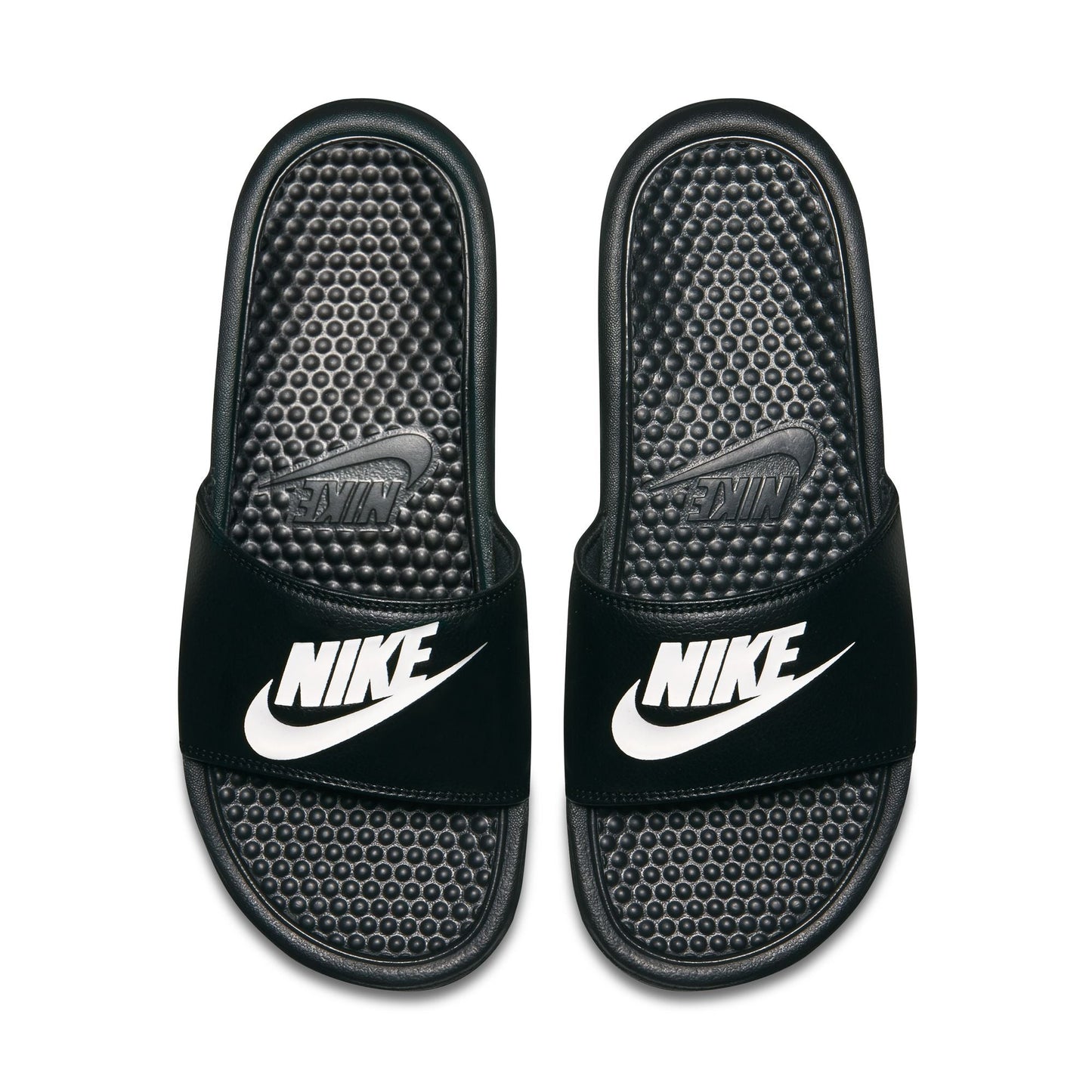 Nike Mens Benassi JDI Slides - Black Denim Exchange