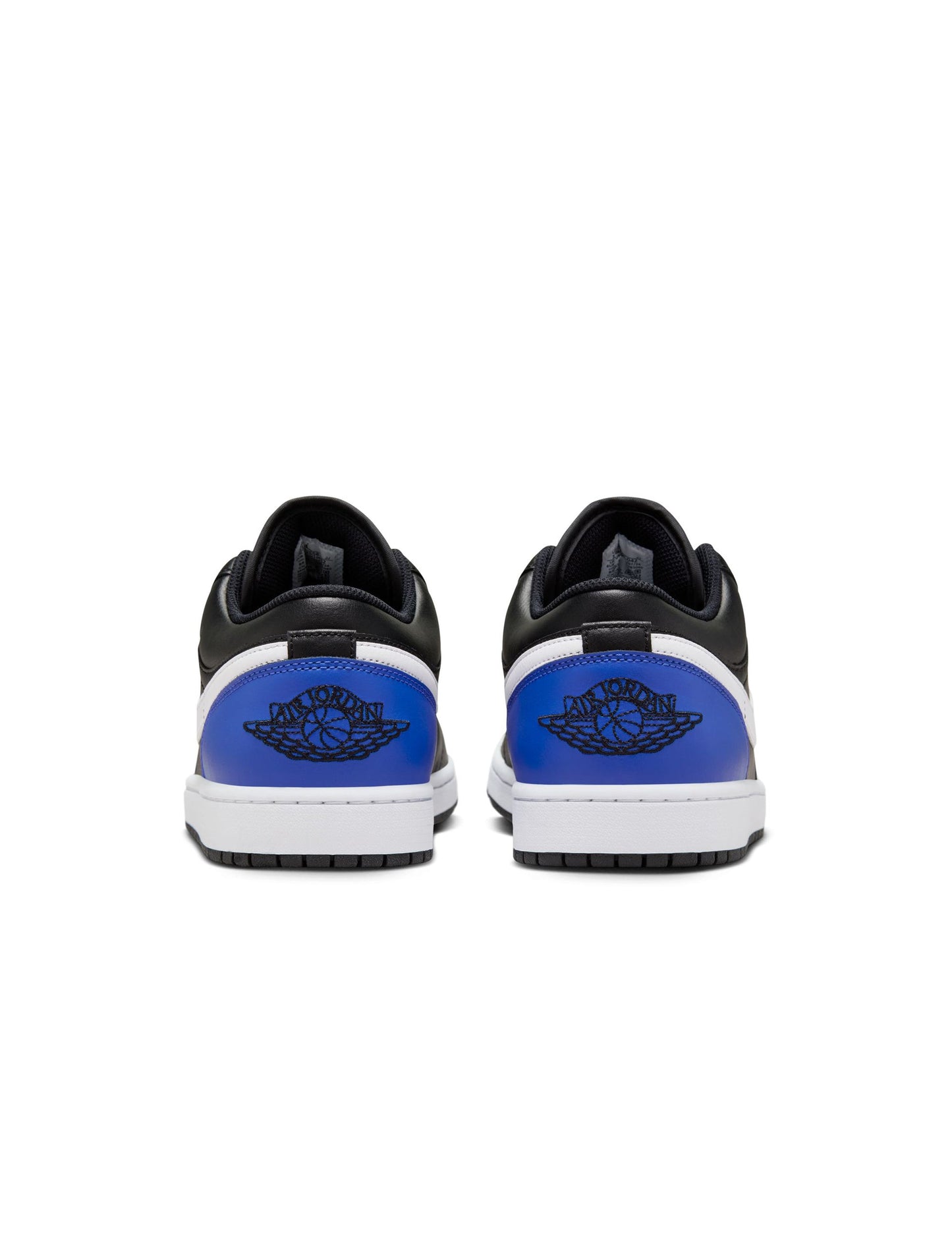 Air Jordan Men's 1 Low - Black/Royal Toe Denim Exchange