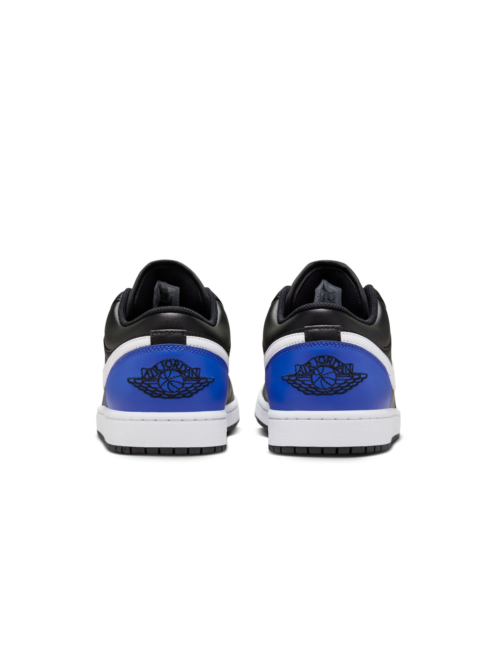 Air Jordan Men's 1 Low - Black/Royal Toe Denim Exchange