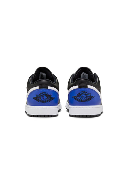 Air Jordan Men's 1 Low - Black/Royal Toe Denim Exchange
