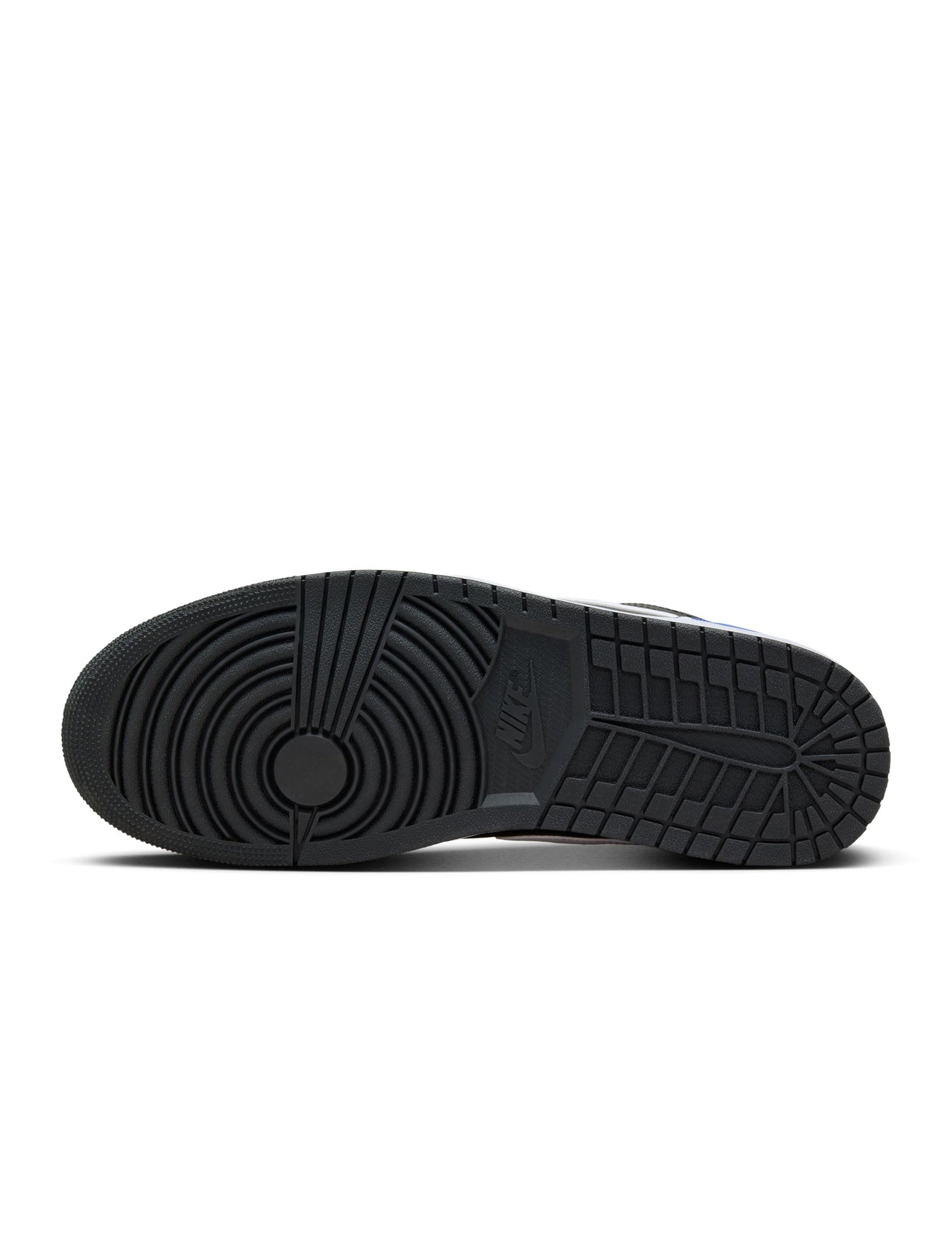 Air Jordan Men's 1 Low - Black/Royal Toe Denim Exchange