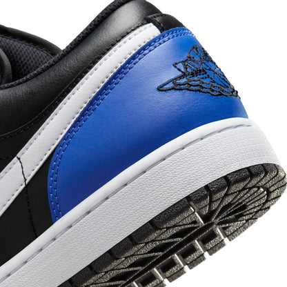 Air Jordan Men's 1 Low - Black/Royal Toe Denim Exchange