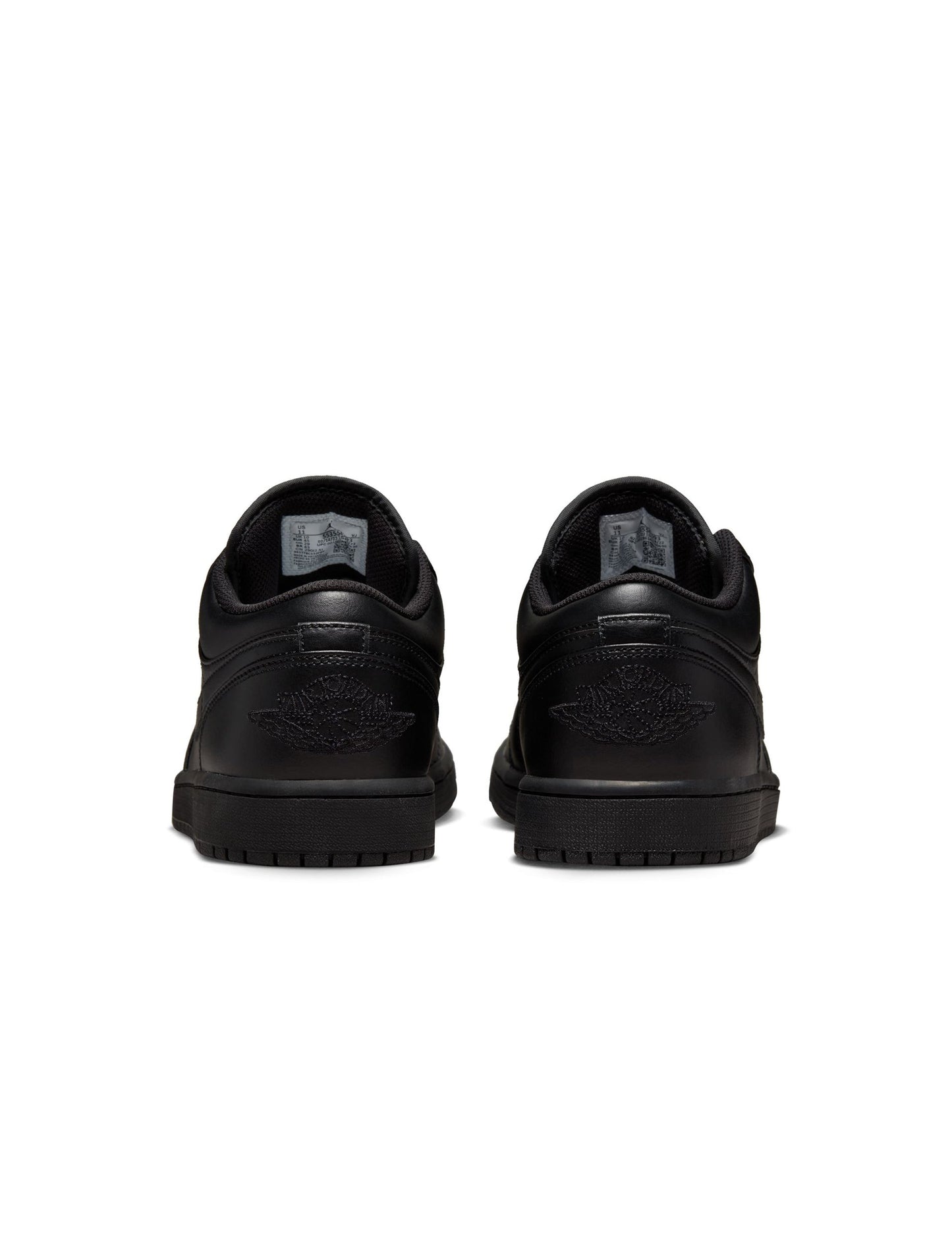 Air Jordan Mens 1 Low  - Triple Black Denim Exchange