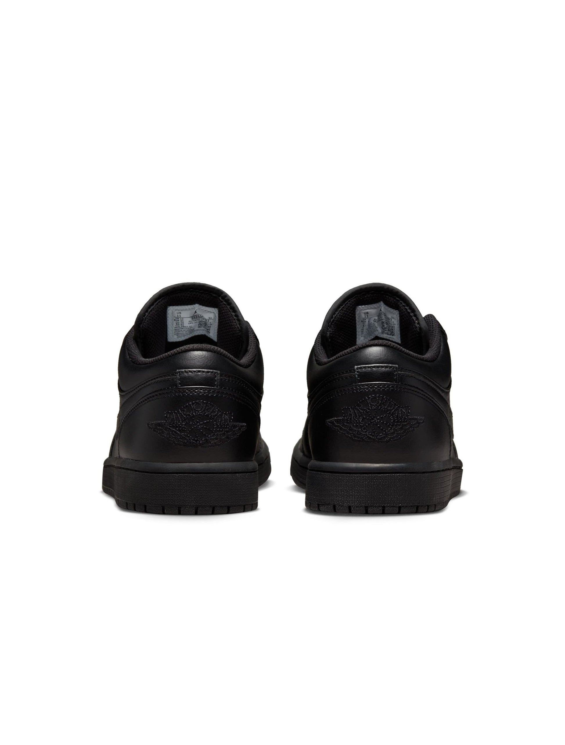 Air Jordan Mens 1 Low  - Triple Black Denim Exchange