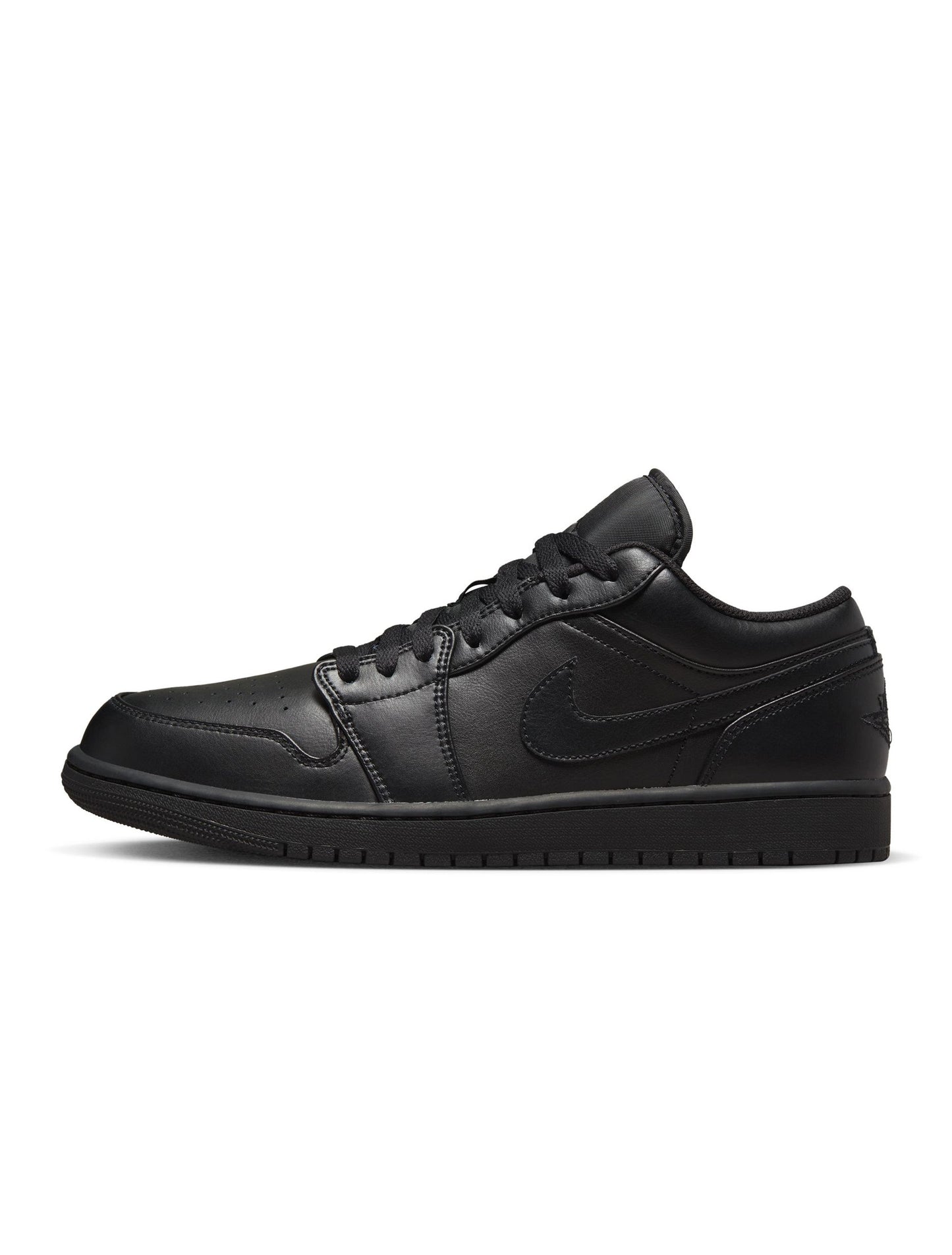 Air Jordan Mens 1 Low  - Triple Black Denim Exchange