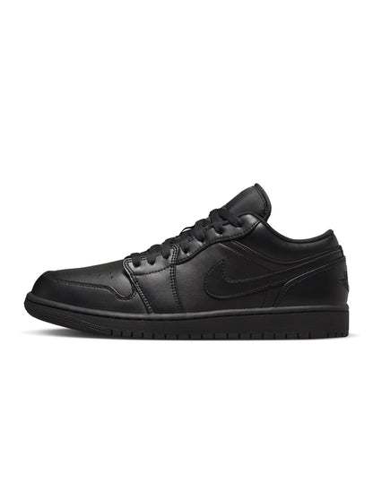 Air Jordan Mens 1 Low  - Triple Black Denim Exchange