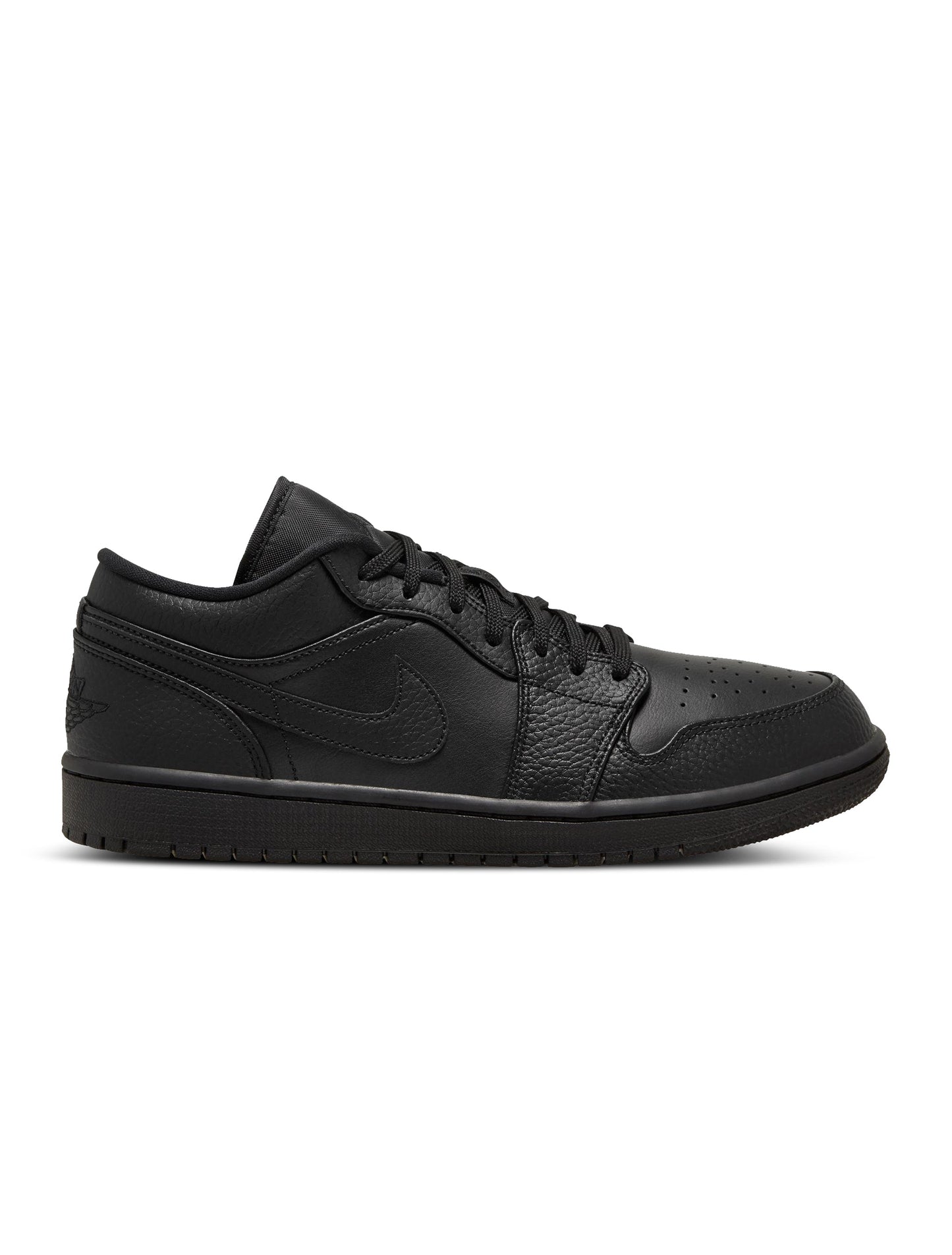 Air Jordan Mens 1 Low  - Triple Black Denim Exchange
