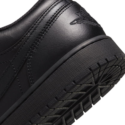 Air Jordan Mens 1 Low  - Triple Black Denim Exchange