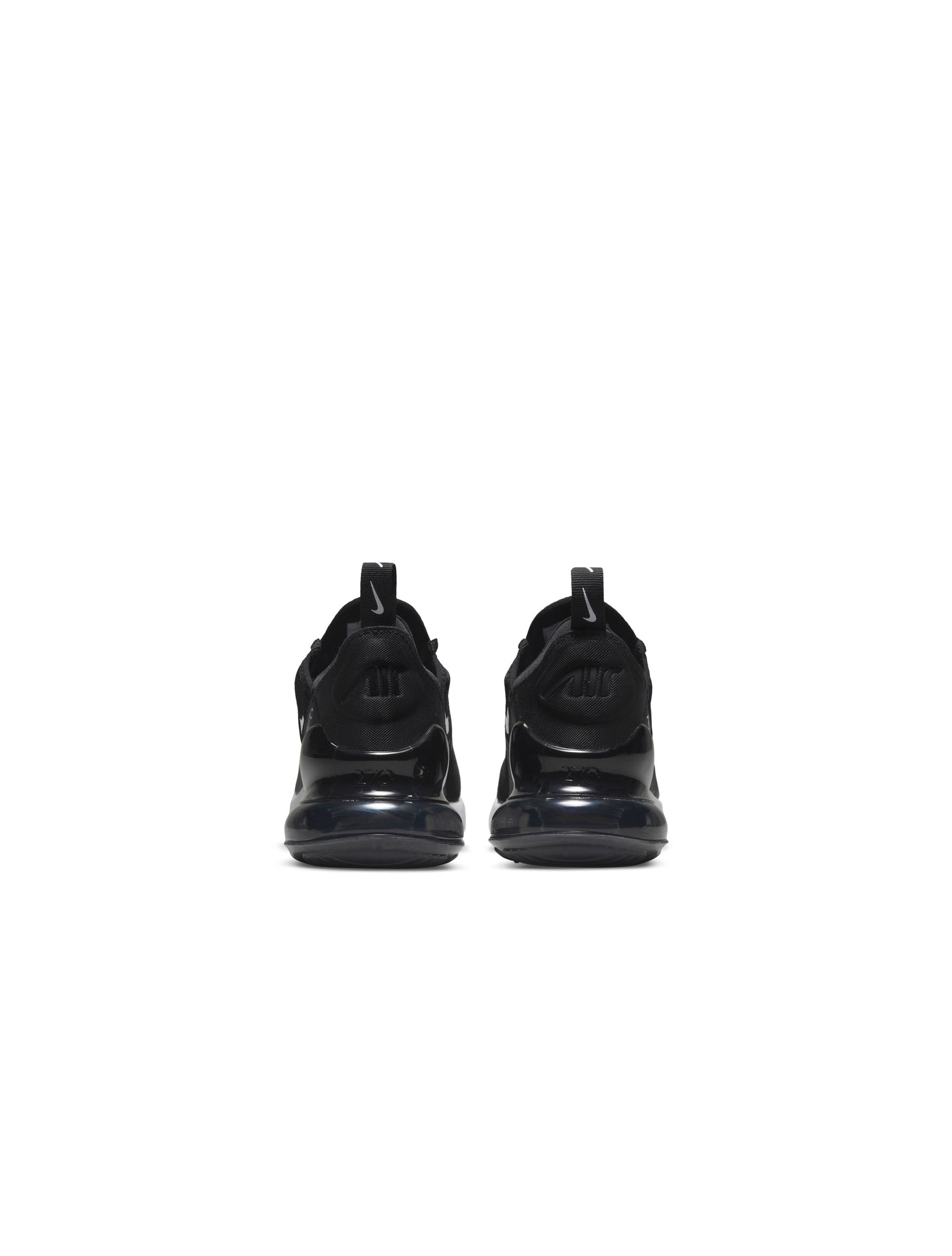 Nike Air Max 270 Big Kids Black/White-Anthracite Denim Exchange